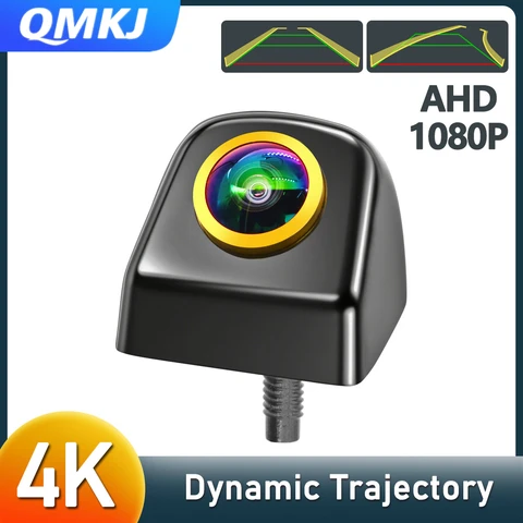 Камера заднего вида AHD 1080P CVBS CCD с динамической разметкой, широкоугольная, с ночным видением и интеллектуальными направляющими линиями