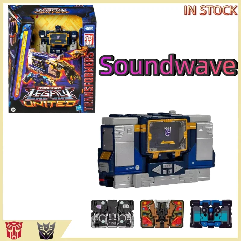 

【IN STOCK】 Transformed Toys Original Product Legacy Leader Class (L Class) Soundwave Ravage Laserbeak Rumble Set Toy