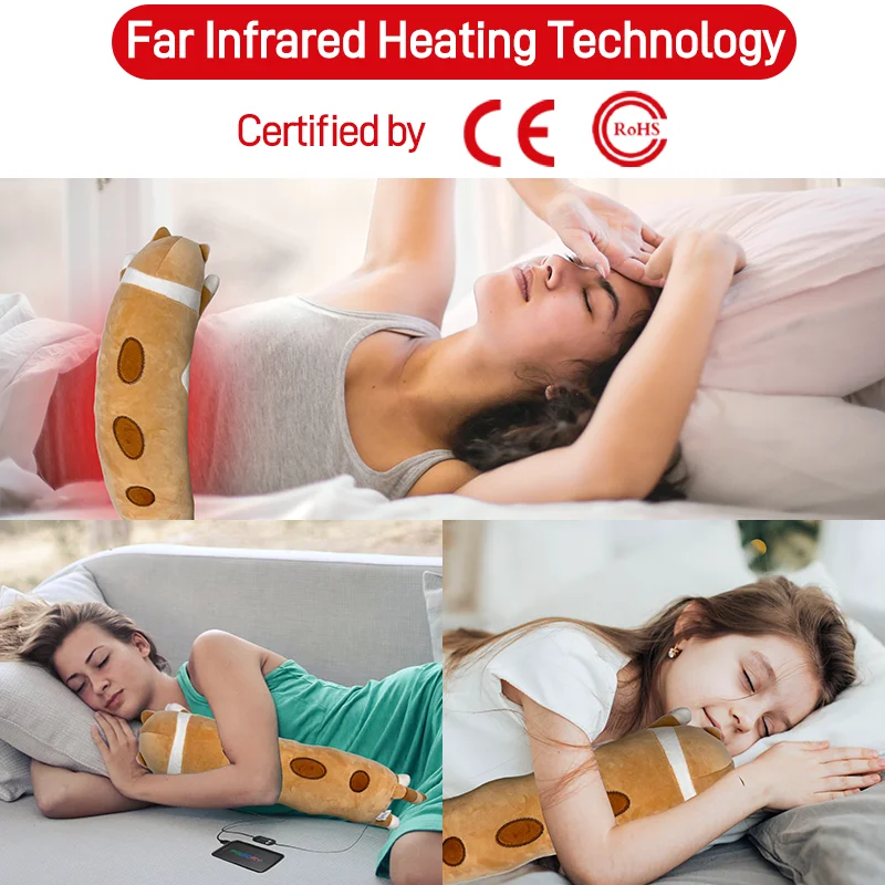 Heating Pad for Menstrual Cramps Period & Neck Shoulder Pain Relief, Portable Cuddly 19.7\