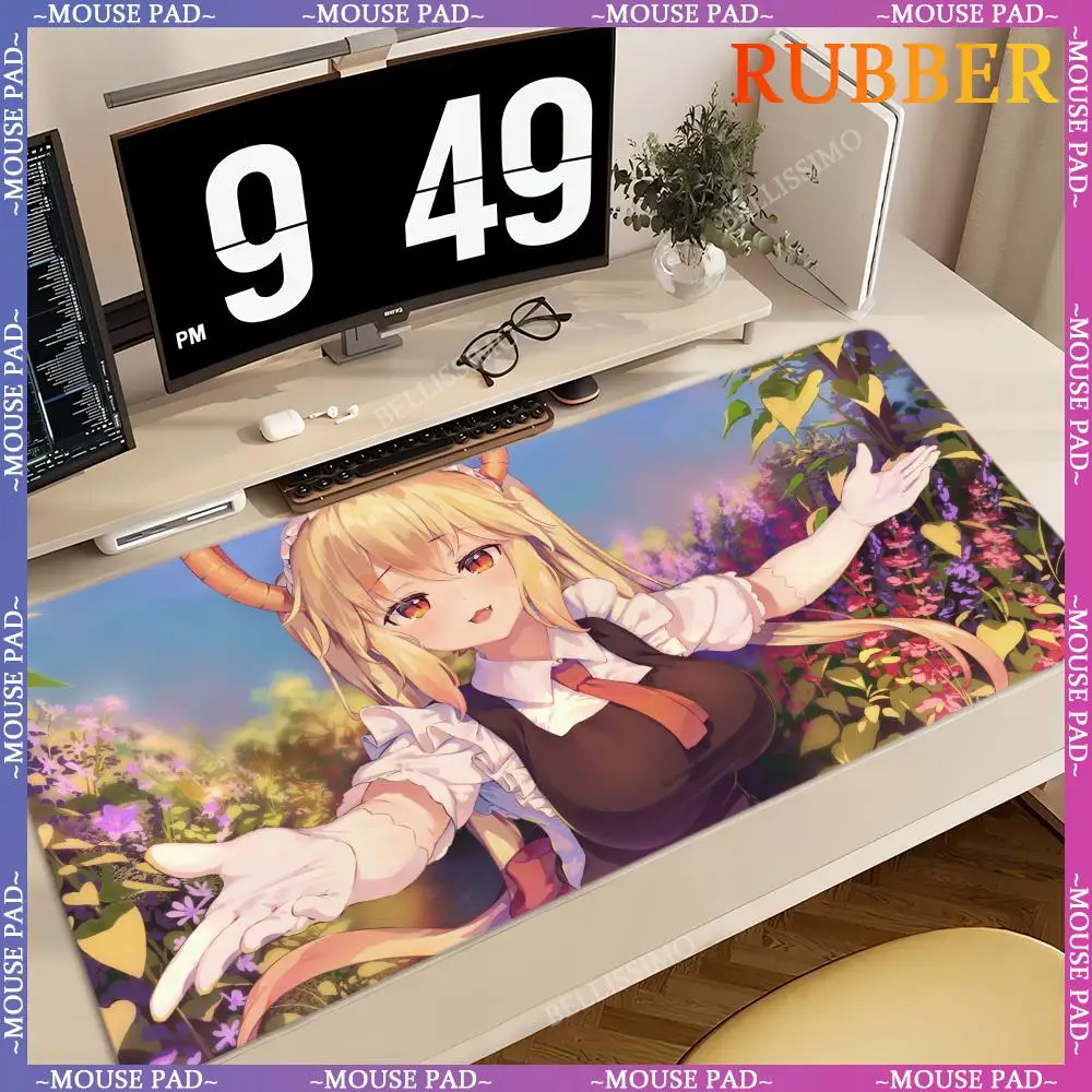 Anime Mouse Desk mats Cute desktop accessories Desktop accessories New products D_dragon_Maid Pad Oversized Gaming Mouse Pad