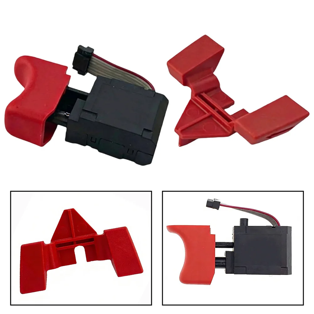 1607000E18 Speed Control Switch Assembly For Bosch GSR 18V-55 GSB 18V-55 GSR 18V-50 Cordless Drill Driver Power Tool Replacement