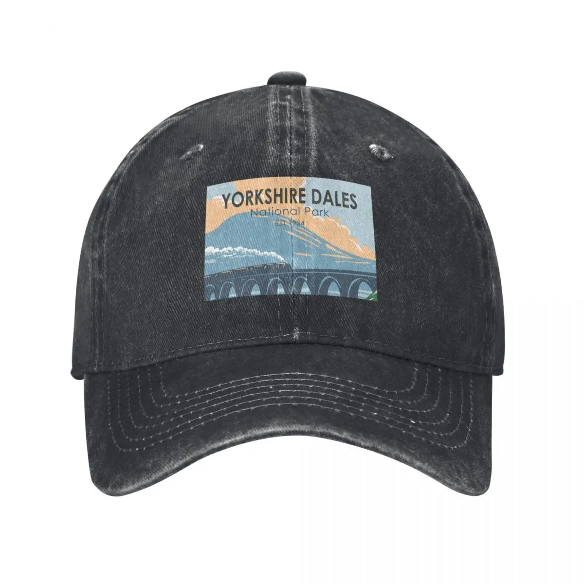 Yorkshire Dales National Park England Vintage Baseball Cap |-F-| Anime Mountaineering Rugby Golf Women Men's