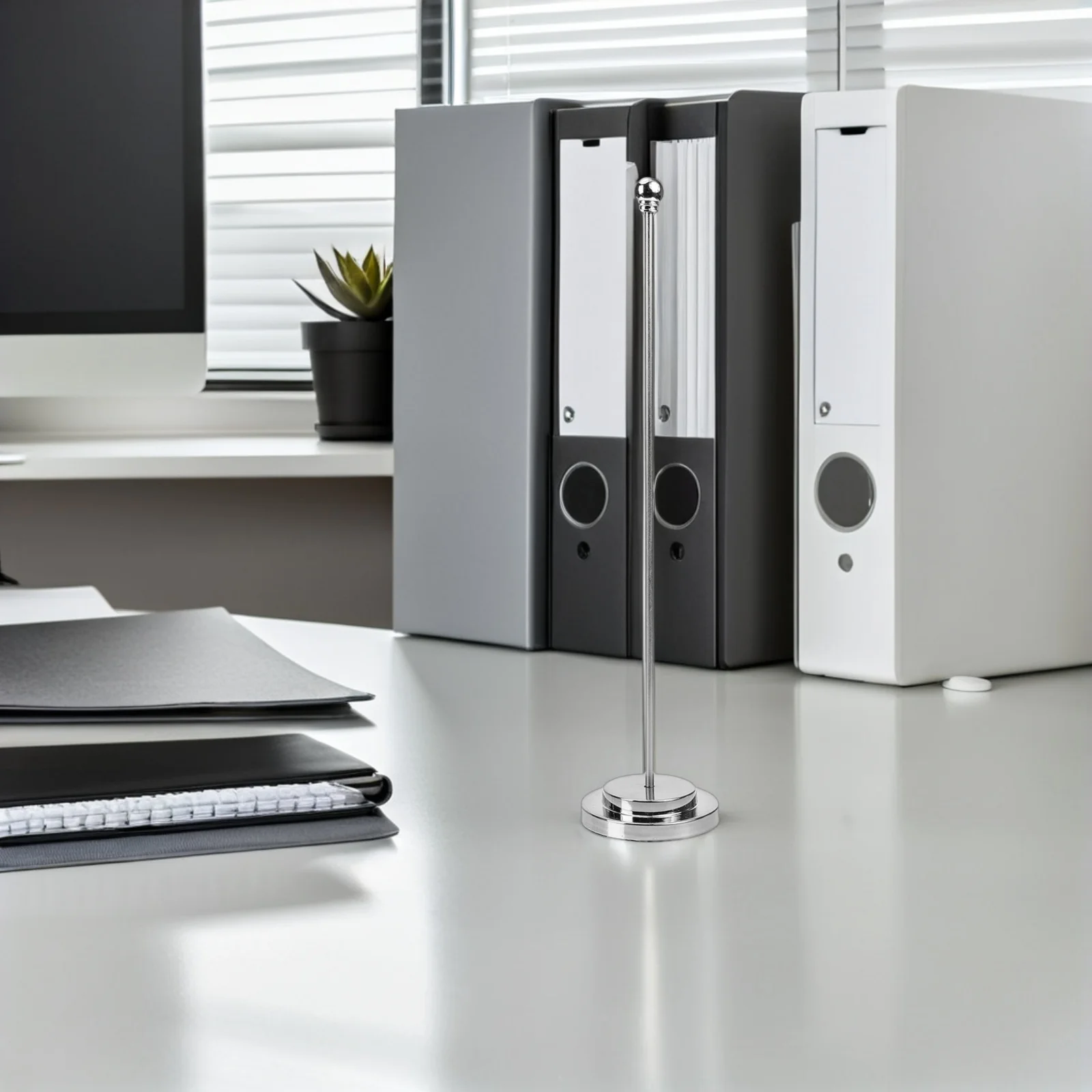 2 pièces mât de drapeau en métal Base de bureau support robuste pour petits drapeaux support de drapeau de Table bureau maison salle de réunion utilisation mât de drapeau sans clous