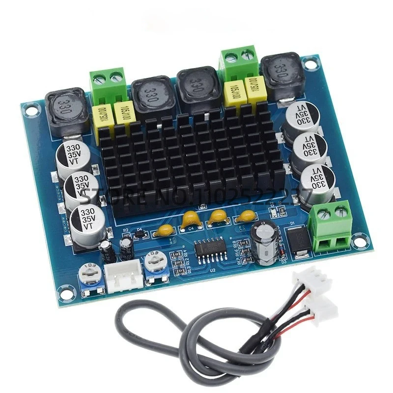 XH-M543 High-Power Digital Power Amplifier Board Audio Module Class D Dual-Channel 2*120W