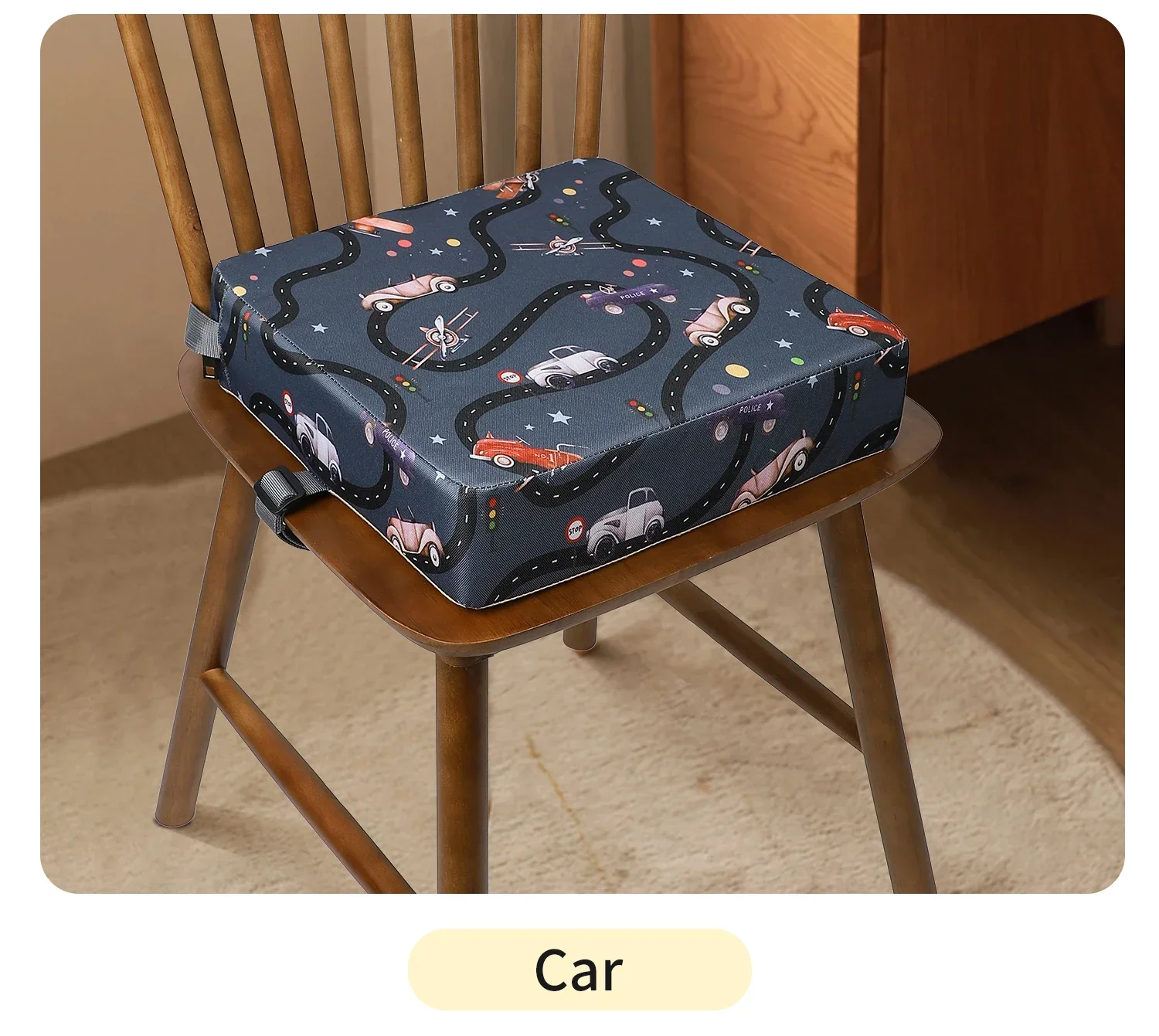 Baby Esszimmerstuhl Booster Kissen Abnehmbare Kinder Hochstuhl Sitz Pad Stern Stuhl Erhöhung Kissen Kind Stuhl Wasserdichte Sitz – Detail 18