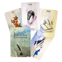 Scrying Ink Lenormand deck cards oracle Cards Family Party Game Fortune Telling Tarot Deck