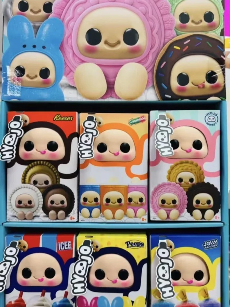 В наличии: Коллекционная игрушка-антистресс Hyojo Series Authentic Surprise Blind Box в тематике мороженого для подарка на день рождения