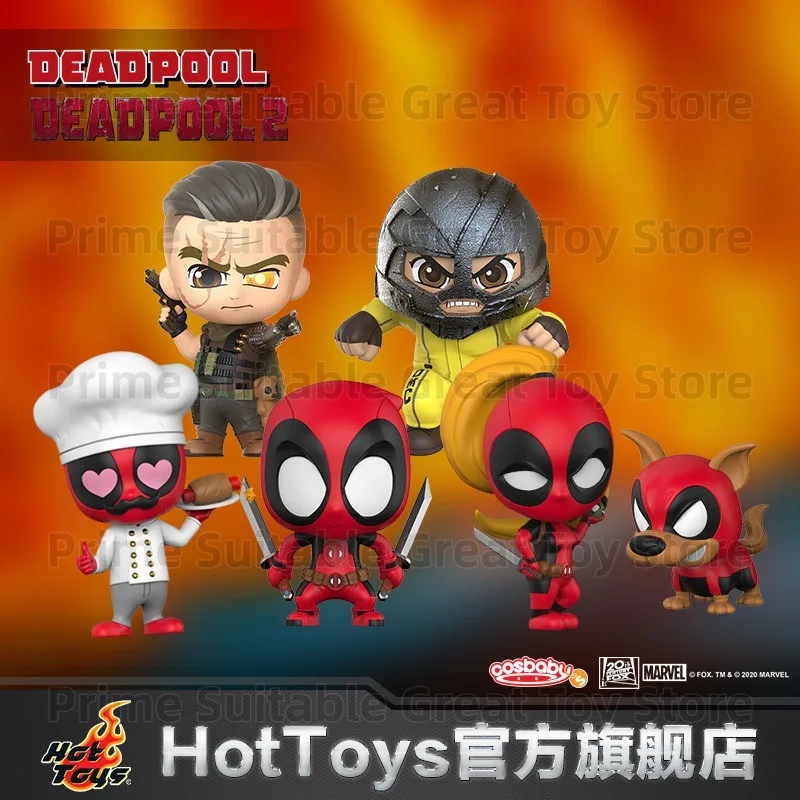 【Auf Lager】Original HotToys Female Deadpool Cable Red Tank COSBABY Mini-Sammelfigur, Spielzeug, Ornament, Geschenk und Sammlung