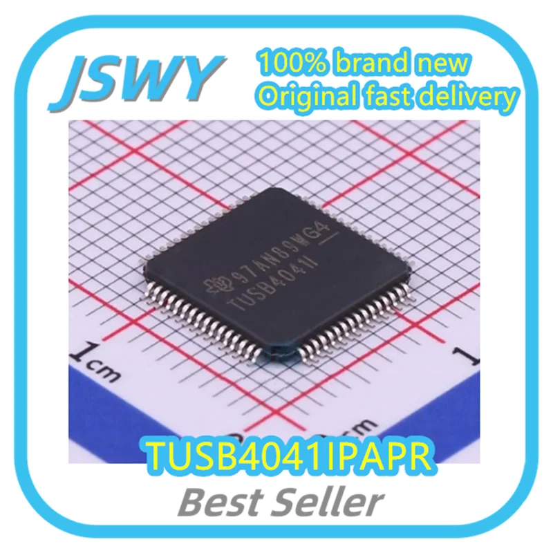 (3/30pcs) TUSB4041IPAPR TUSB4041I QFP64 Interface Controller Chip Original Genuine Large Quantity Inventory