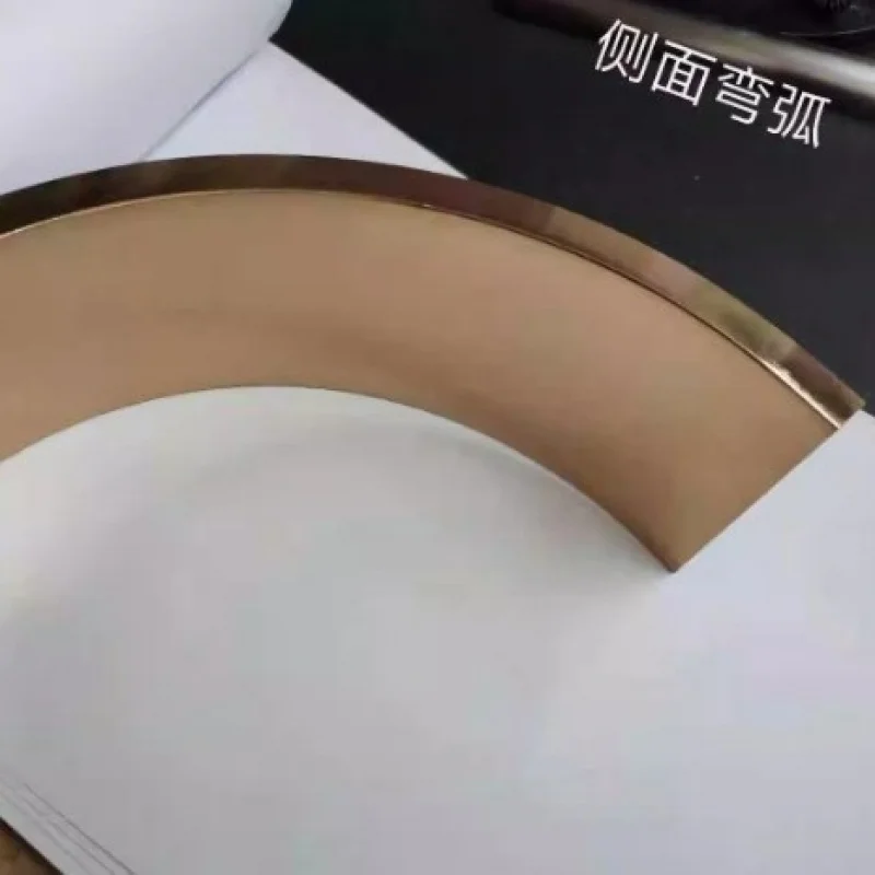 Customized. Stainless Steel U-Shaped Slot Decorative Moulding Door Set Window Frame Edging Blank Holding Groove Corner