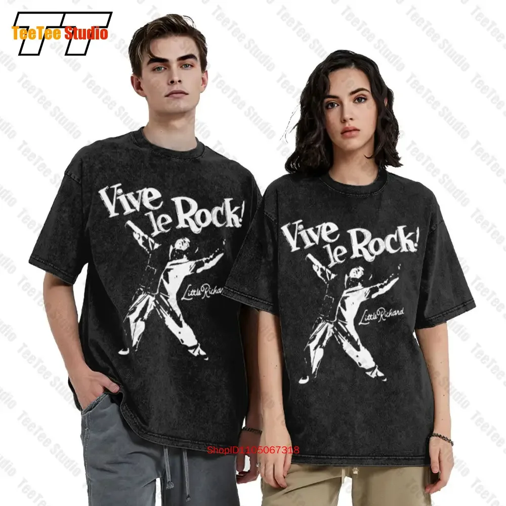 Punk Seditionaries Little Richard Vive Le Rock Vicious Vintage Oversized T-Shirt O8P9