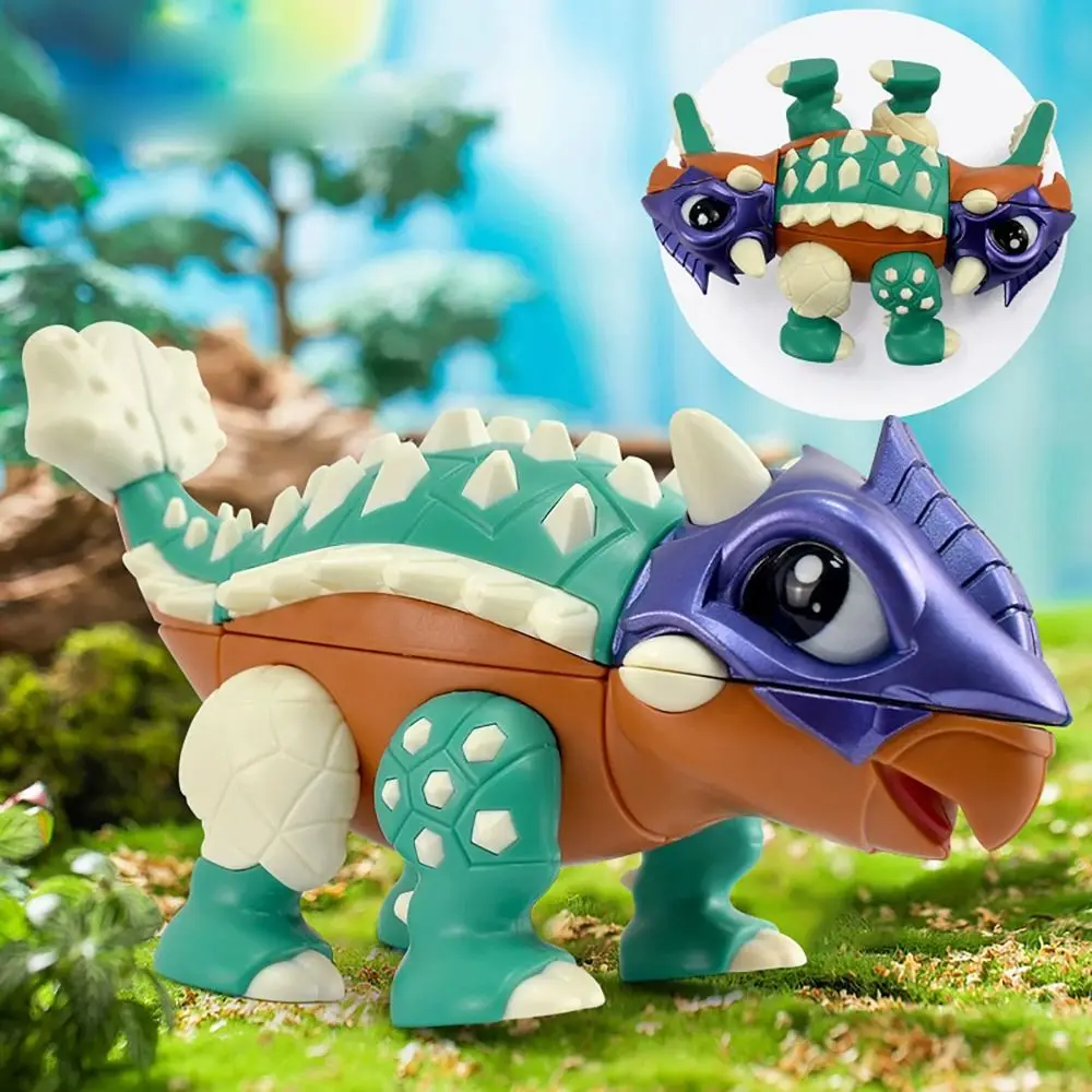 

Educational Ankylosaurus Heterosexual Magic Simulation Learning Dinosaur Magic Cube Fun Professional Dinosaur Shaped Gyro