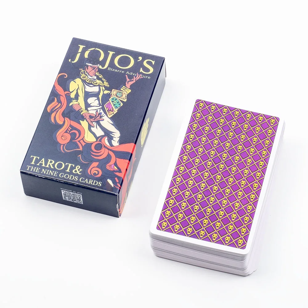 JoJo's Bizarre Adventure TAROT & The Nine Gods Cards Tarot Leisure Entertainment Game Card Family Gathering Divination Deck