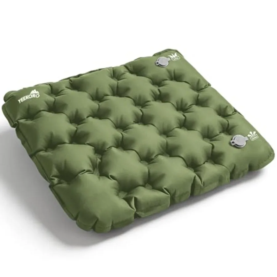 

Iatable Seat Cushion, Lightweight Camping Air Sitting Pad with Repair Cloths, Waterproof Air Cushion, Portable Air Seat Cushion