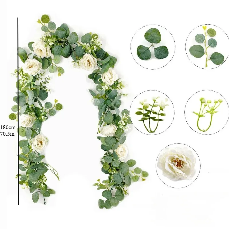 1Pcs Artificial Euc…