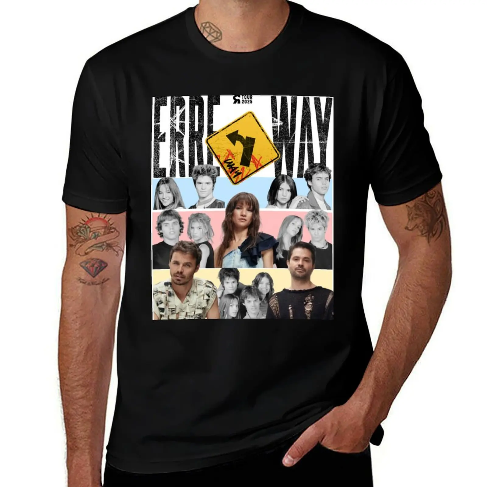 

Erreway Tour 2025 T-Shirt basketball graphic tees summer tops gifts for boyfriend mens clothes