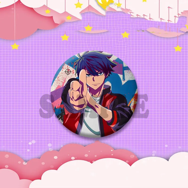 أنيمي لعبة Tougen Anki دبابيس على حقيبة الملابس والاكسسوارات الكرتون Homare Byobugaura Shiki التلبيب دبابيس مجوهرات شارة هدايا عيد الميلاد #5