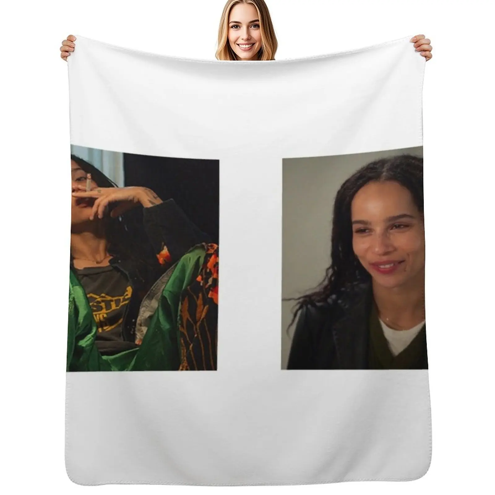 zoe kravitz high fidelity Cobertor macio de cor sólida para sofá e cama
