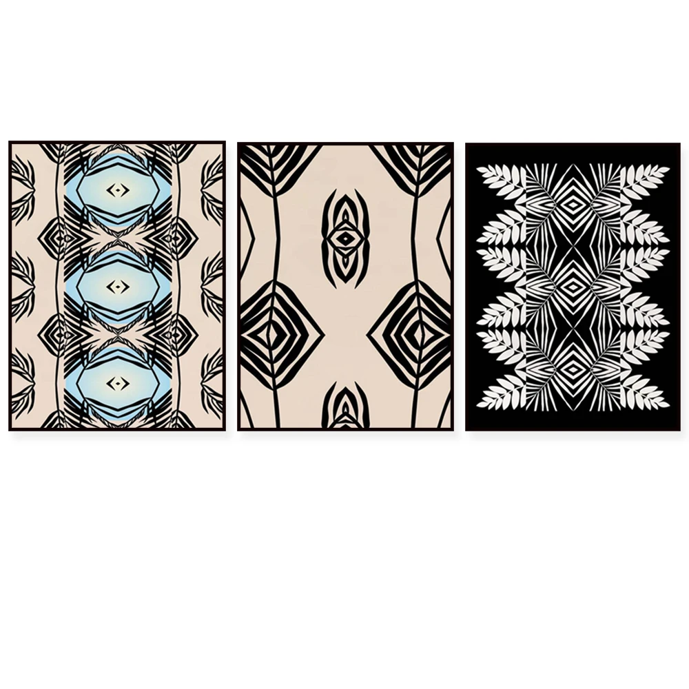 Tribal Art Prints, Moroccan Patterns, Geometric Prints, Modern Bohemian Abstract Print Decor Wall Painting Canvas Print Poster