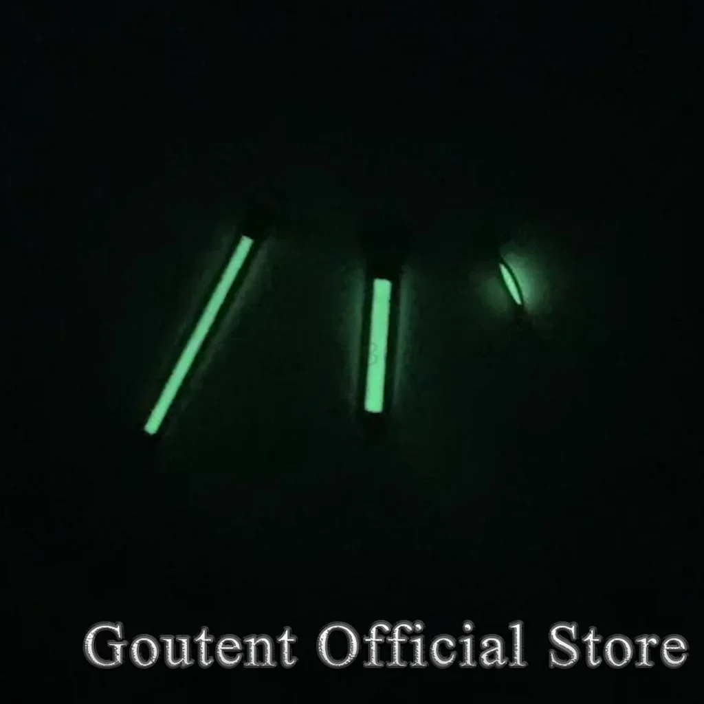 Wskazówki zegarka Goutent Green Luminous pasują do mechanizmu 6497,6498 ST3600 / ST3620 — zdjęcie 7