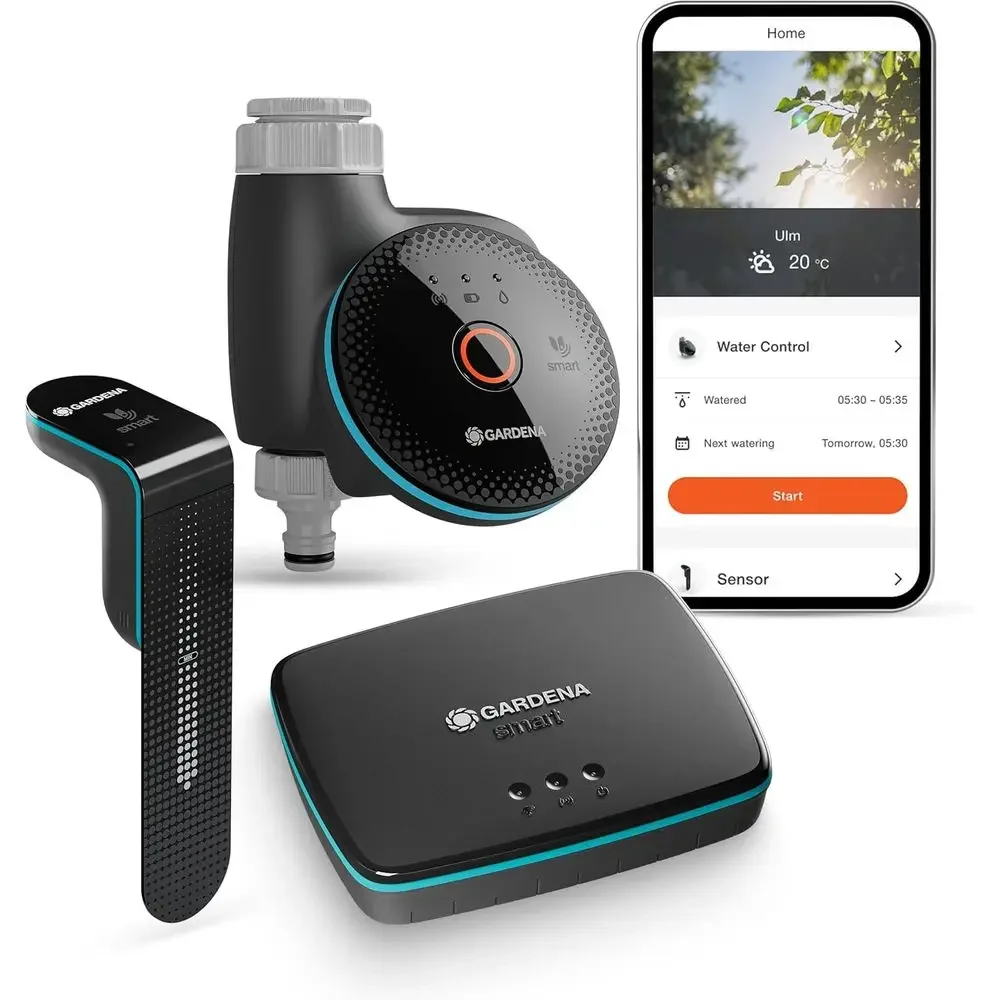 Advanced Irrigation System with Soil Sensor and Smart Home Connectivity