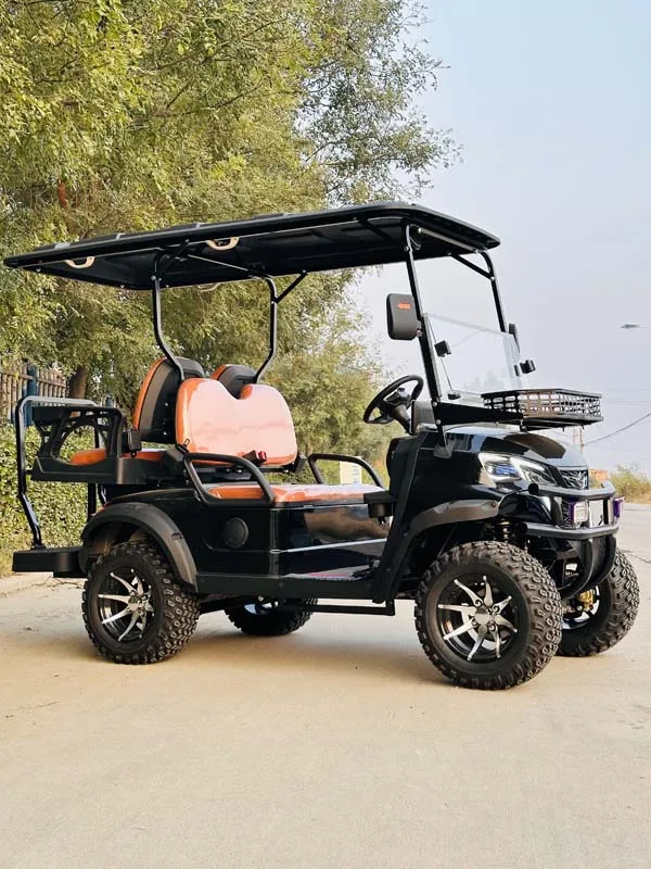 التخصيص الصين المصنع مباشرة 6 مقاعد عربات الغولف عربات التي تجرها الدواب رفع عربة الغولف الكهربائية #2