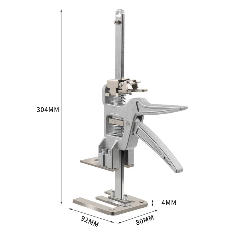 K50 Set di strumenti per il sollevamento manuale braccio a risparmio di manodopera Jack pannello della porta sollevatore del pannello del muro a secco ascensore di regolazione dell'altezza delle piastrelle dell'armadio di sollevamento