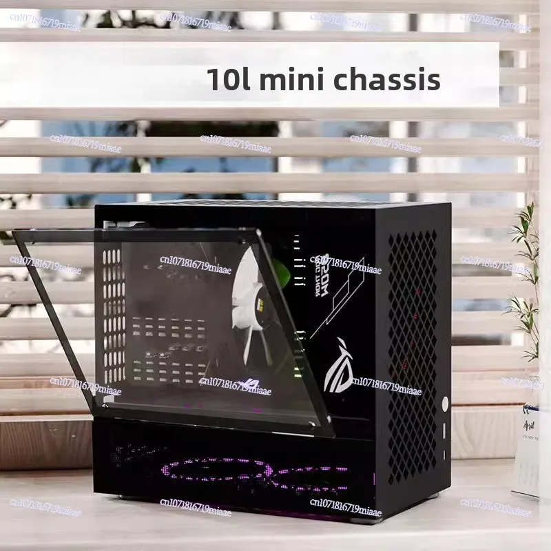 Compact Small and Medium Main Board SFX Small Power Supply in-line Graphics Card Desktop Side Through Mini Chassis