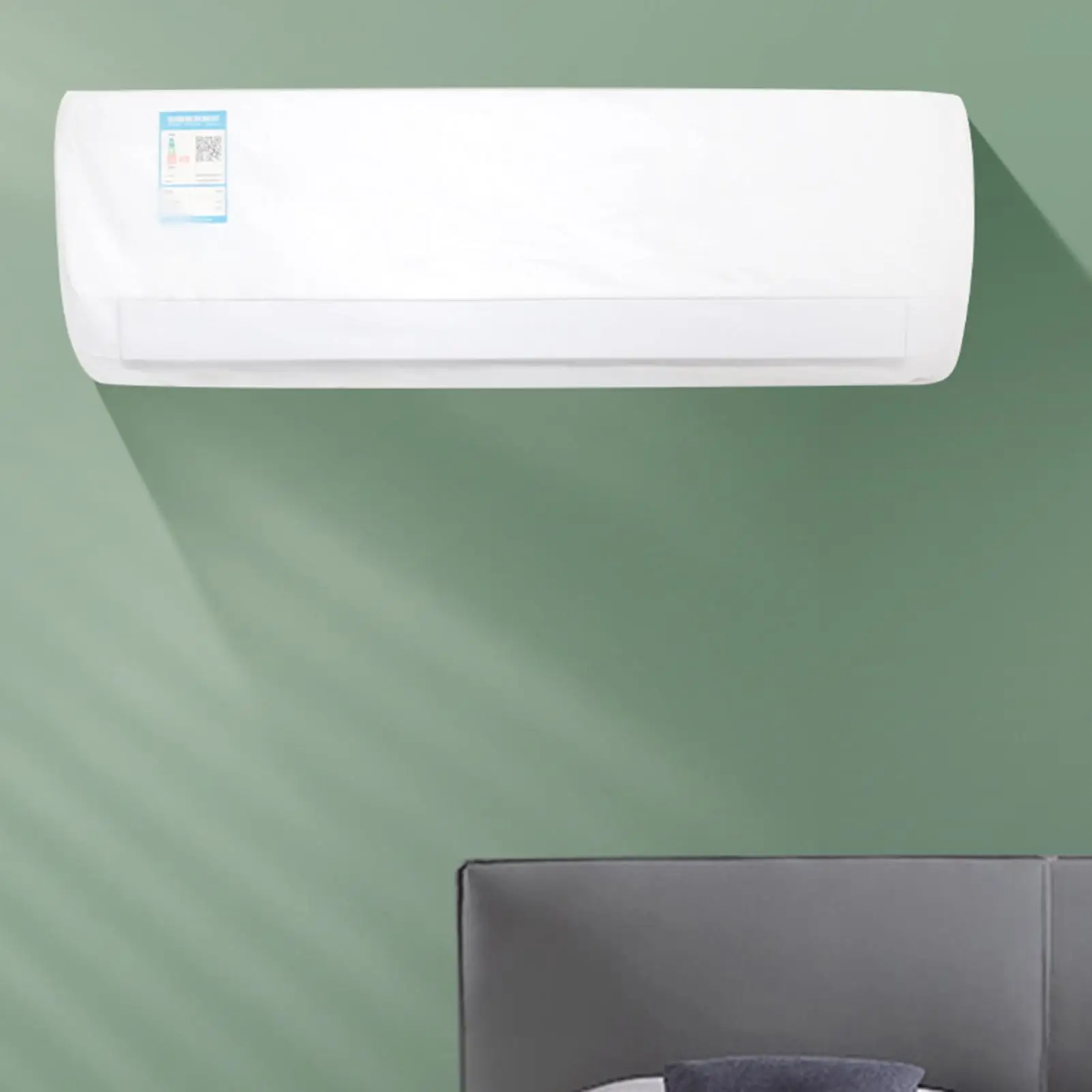 All-Inclusive Wall Air Conditioner Dust Cover Wear-Resistant Protective Cover Air Conditioner Protection Cover for Home Indoor view 3