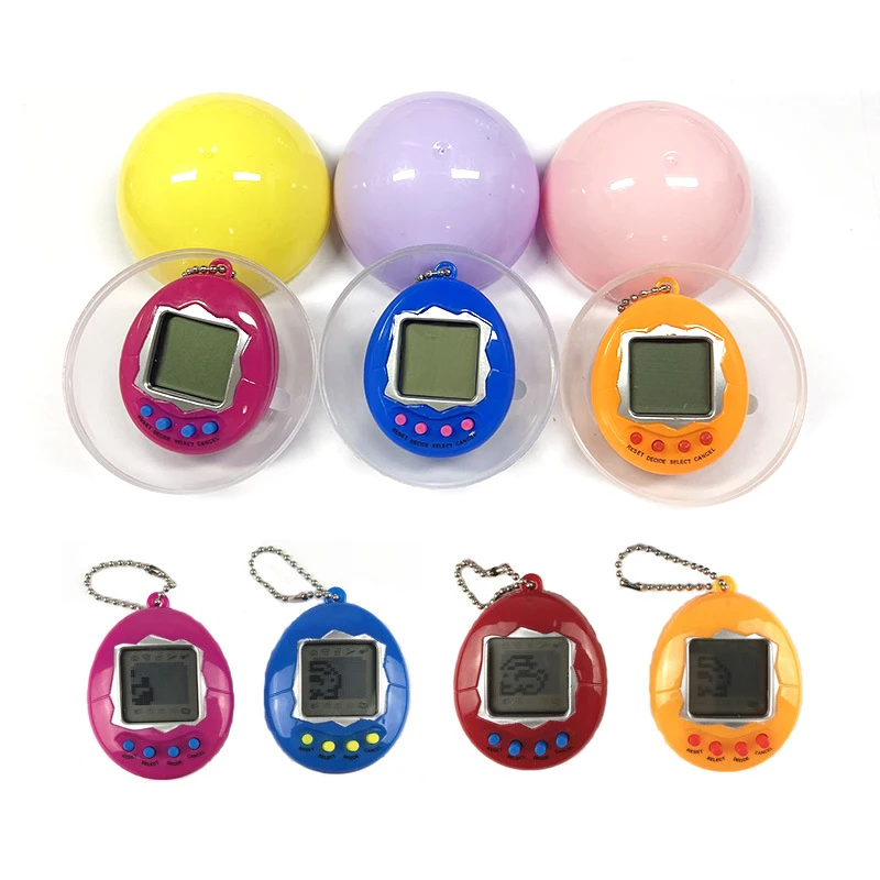 2018 Hot Surprise Gacha Shell Tamagotchies Electronic Pets Toys 90S Nostalgic 49 Pets In One Virtual Cyber Pet Toy Funny