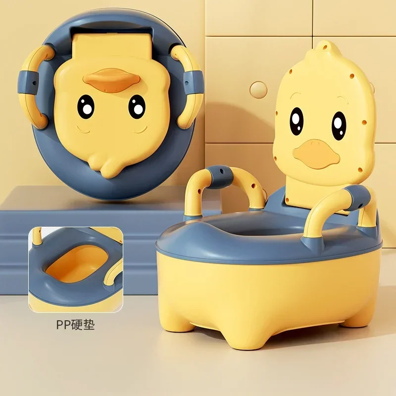 Cute Cartoon Infant Toddler Baby Toilet Portable Children Toilet Seat Chair Duck Small closestool kids Toilet Training Potty