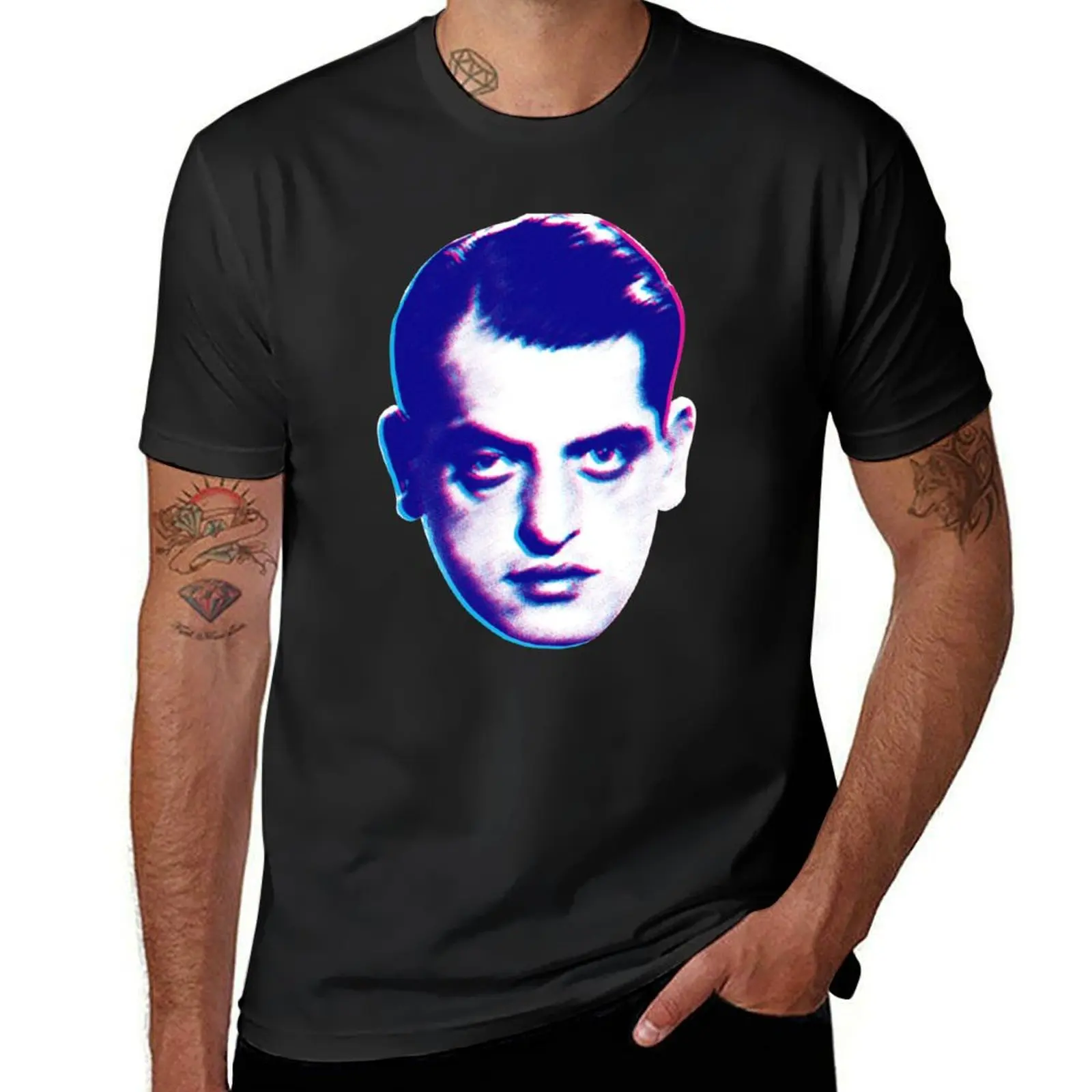 

buuel T-Shirt man clothes Blouse vintage anime shirt plus size men clothing