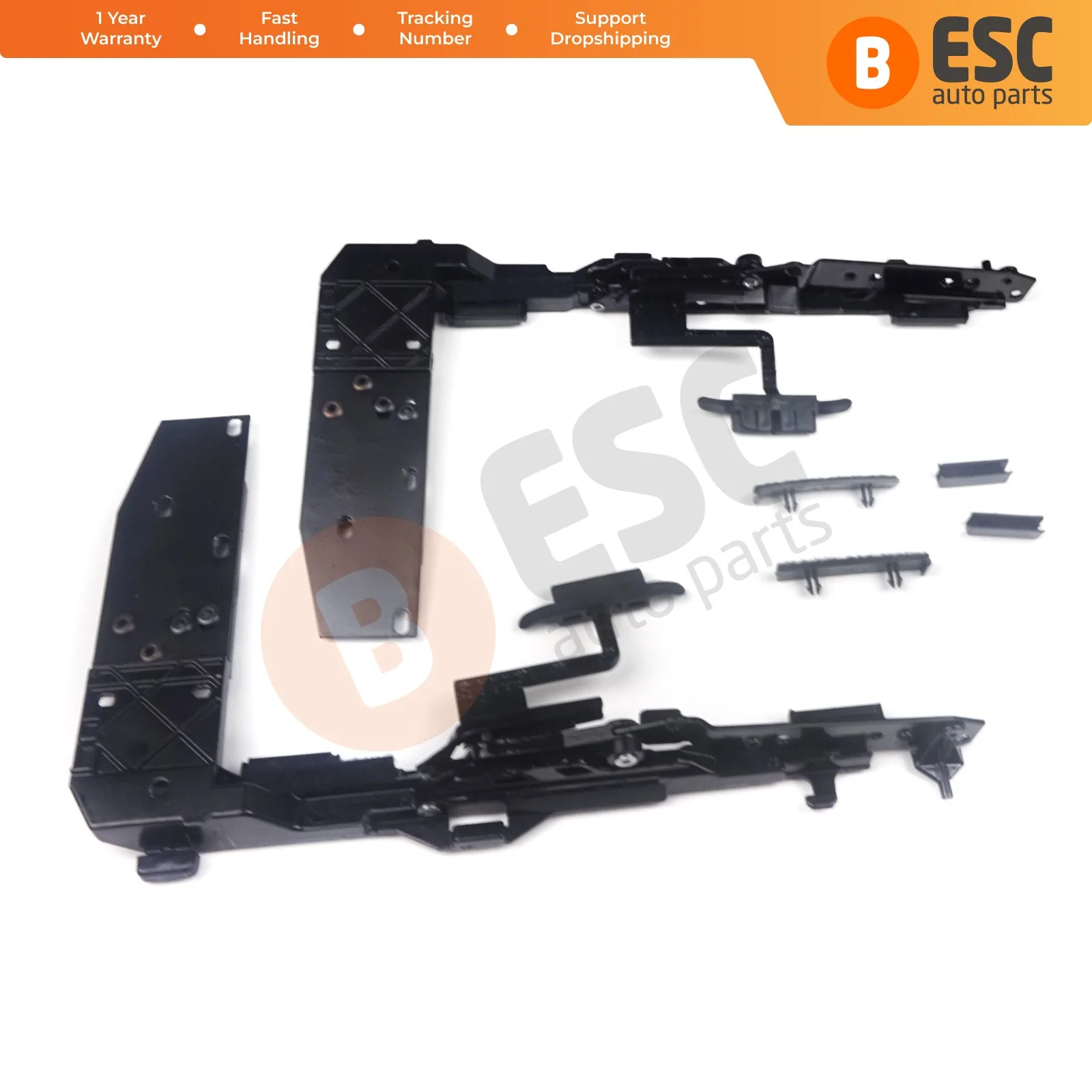 ESR615 Sunroof Holder Lifting Slide Angle Hatch Bracket Left Right 1267821312 for Mercedes S Coupe C126 380 420 500 560 SEC