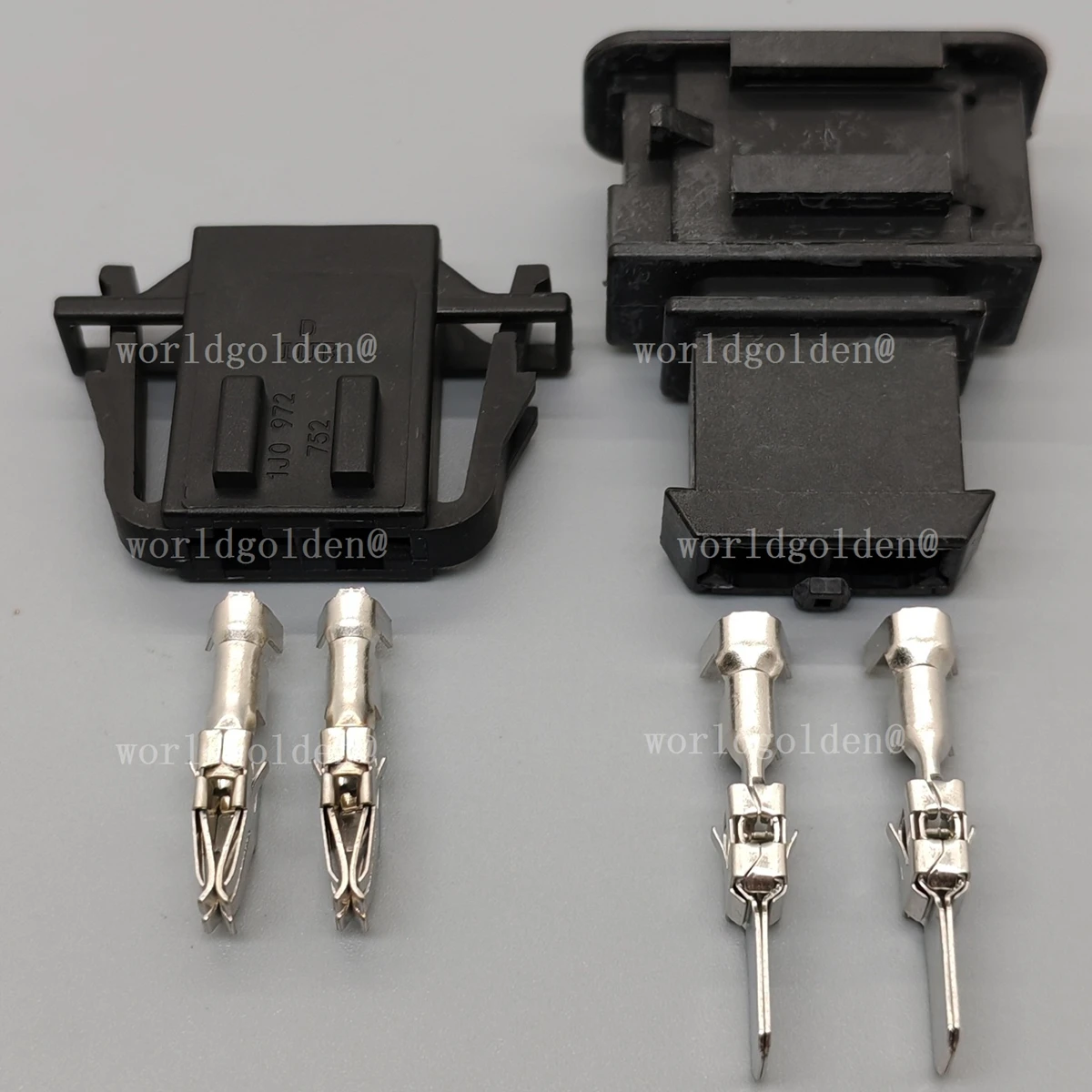 1J0972762 1J0972752 2-Pin Auto Wiring Connector for Universal Vehicles Sensor & Lighting System