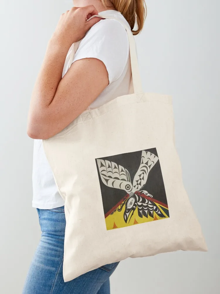 

Raven into the light Tote Bag bag for beach Shopper handbag canvas tote bag ecological bags