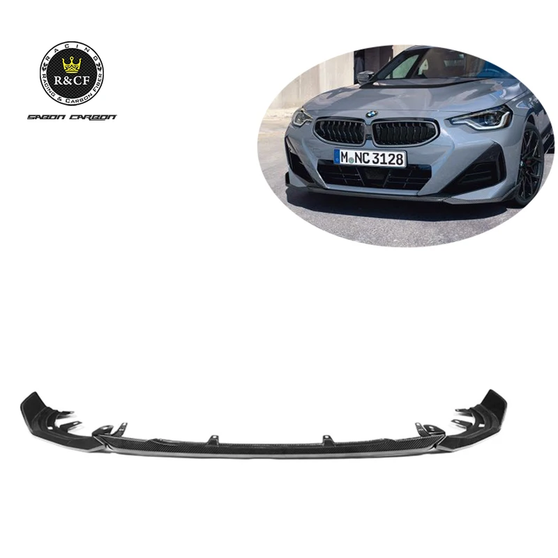 2022 G42 M235i M240i Carbon Fiber Front Splitter Lip Spoiler G42