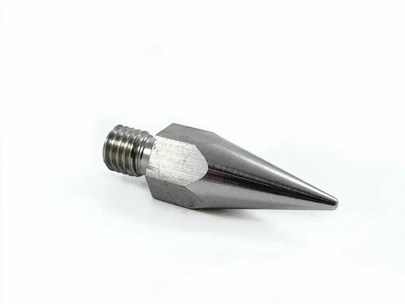 Acciaio inossidabile M9.8mm prismi Pole M8/M10 Mini Pole Tip punto di ricambio adatto per prismi Pole pezzi di ricambio accessori per utensili