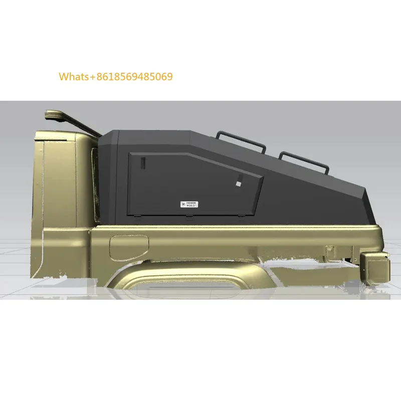 Steel Pickup Truck Bed Hard Top Cover  Gladiator  Wall Cannon Hard Top Canopy car accessories
