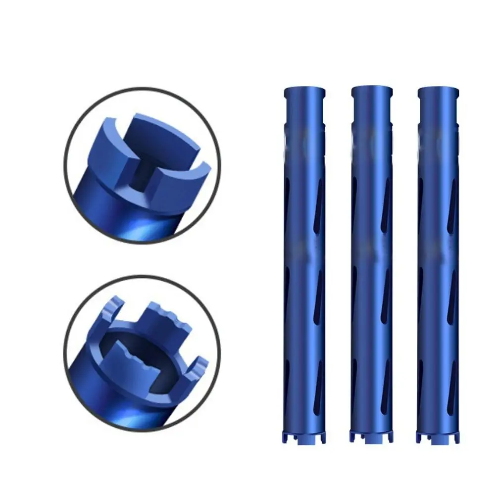 

Diamond Core Hole Drilling Tool 32x370mm Integrated Mountain Tooth Masonry Diamond Core Drill Bit Quick Drying Water Head