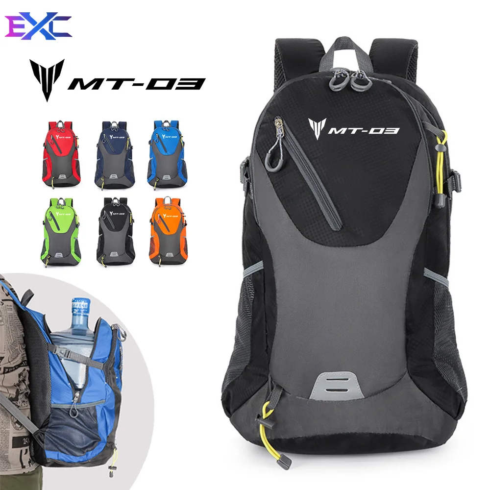 

For Yamaha MT01 MT03 MT07 MT09 MT10 MT 01 03 07 09 Riders Travel Carrying Waterproof Men Backpack Bag Motorcycle Accesssories