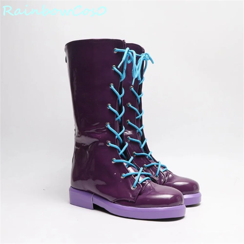 Virtual YouTuber VTuber Fuwa MinatoCosplay Shoes Boots Game Anime Halloween Christmas RainbowCos0 W3668