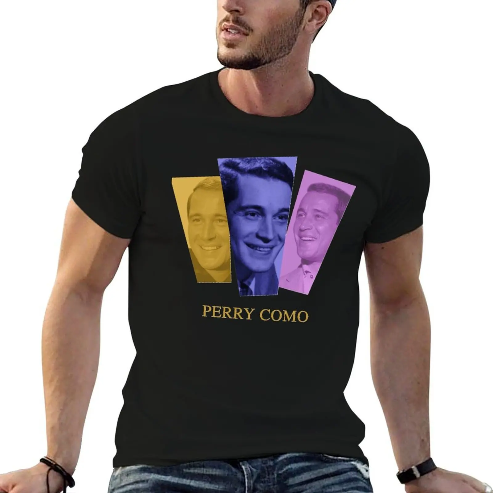 Magic Moments with Perry Como T-Shirt funny shirt cotton aesthetic clothes plain white t shirts men