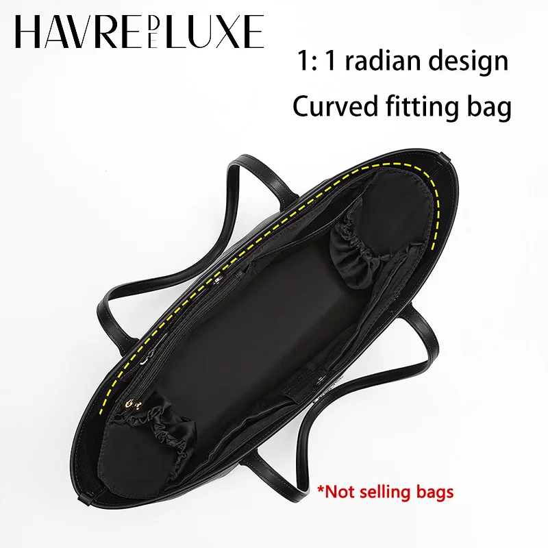 Bag Organizer Insert For Coach City33 Durable Waterproof Tote Bag Nylon Computer Storage Inner Modification Bag Accessories