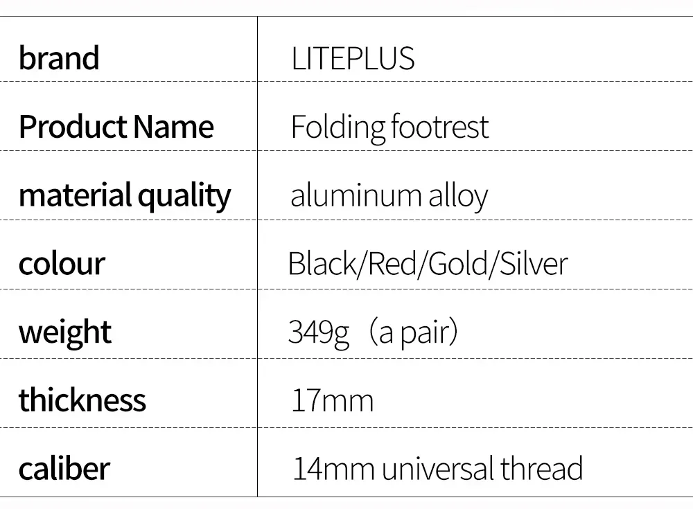 Liteplus faltbare Fahrradpedale Slide aus massiver Aluminiumlegierung, schnell faltbare Fahrradpedale, BMX-Fahrrad-Klapppedale, Fahrradteile – Detail 10