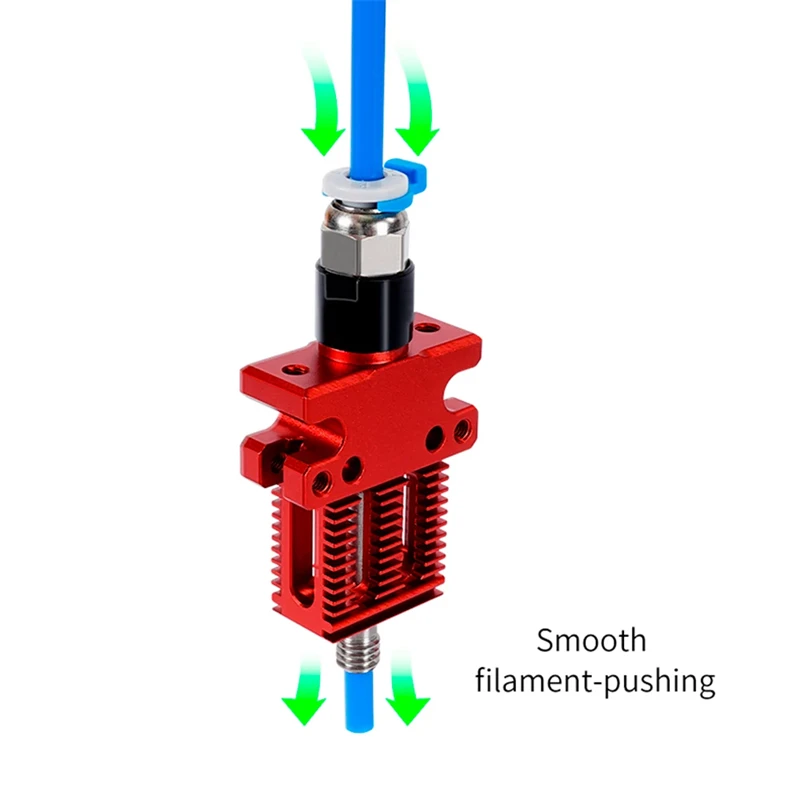 أجزاء طابعة ثلاثية الأبعاد CR6 SE J-head رأس الطباعة المجمعة مجموعة Hot End Hotend جميع الطارد المعدني لـ Ender 3 CR5 PRO CR6 SE