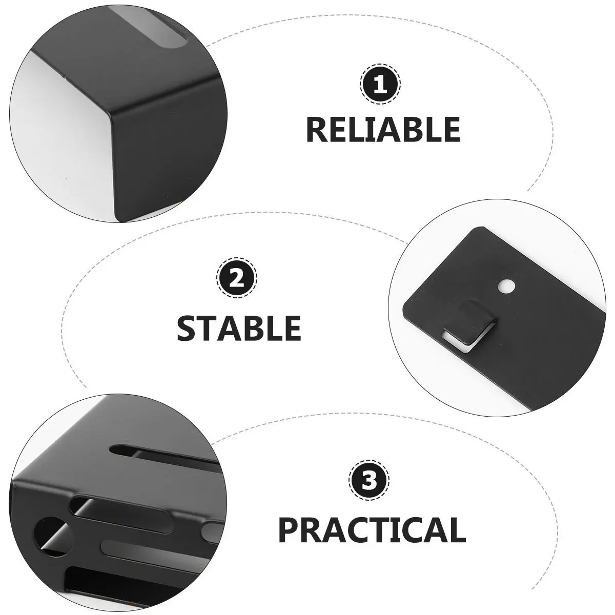 

1 шт. кухонная настенная полка-органайзер из нержавеющей стали, многофункциональная, для хранения кухонных принадлежностей, черная