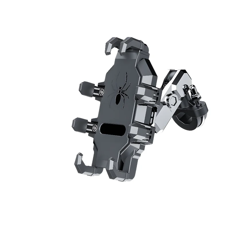 

Motorcycle Electric Bike MTB Aluminum Alloy Shockproof Phone Holder Handlebar Navigation Bracket Universal Riding Accessories