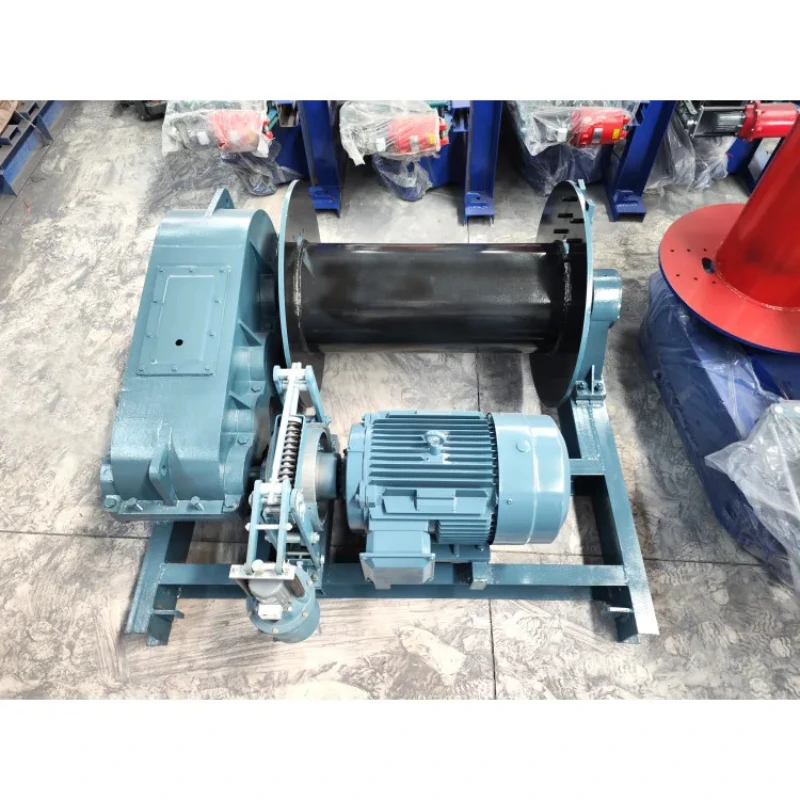 Electric construction machinery winch fast explosion-proof winch slow frequency conversion