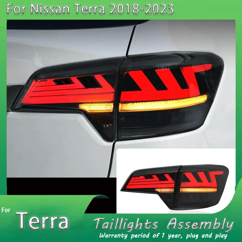 

Car LED Taillight For Nissan Terra 2018 2019 2020 2021 2022 2023 Red Rear Tail Light Brake Lamp brake light warning lamp