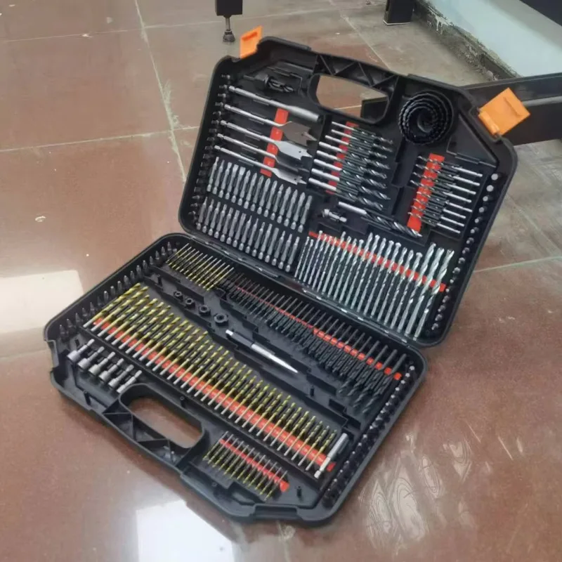 246 قطعة مجموعة لقمة مثقاب للمعادن والخشب والبلاستيك الاسمنت والمعادن الحفر متعددة الوظائف Hss تويست مجموعة لقمة مثقاب #6